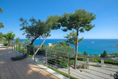 Продажа современной виллы вблизи Монако с панорамным видом на море